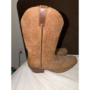 Brad Paisley Moonshine Spirit Western Boots Men's 9.5EE Brown Crazy Horse Boot